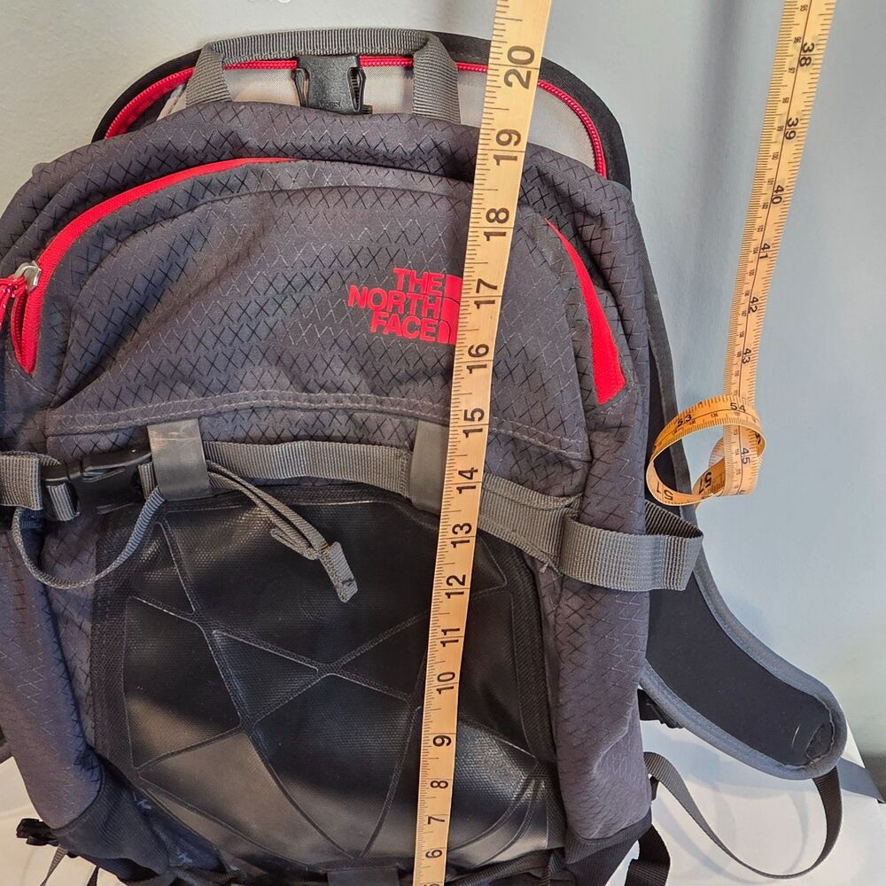 The North Face 20L Slackpack 20 Avalanche Gear Ski Snowboard Carry Pack Black - Picture 5 of 9